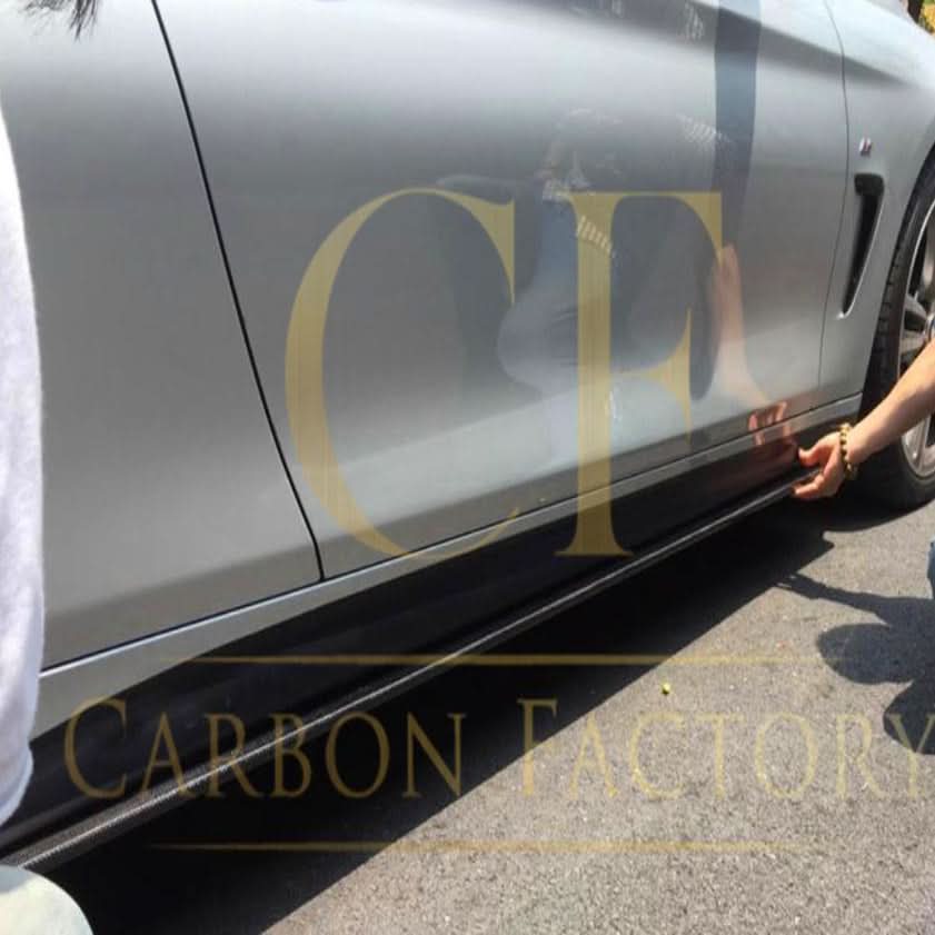 OEM Style Carbon Fibre Side Skirts for BMW F32 F33 F36 4 Series 14-20