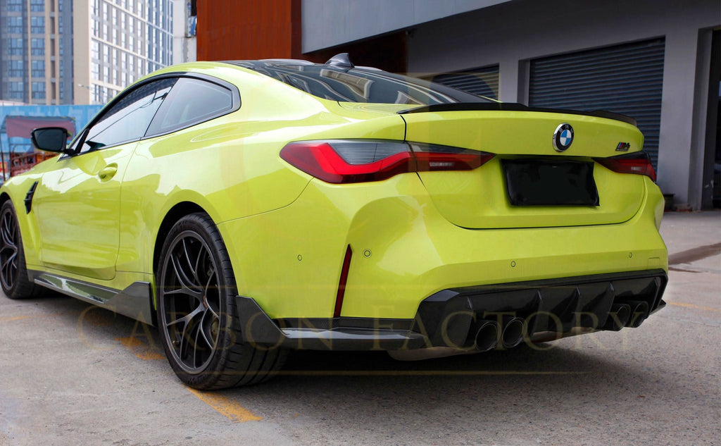OEM Style Pre-Preg Carbon Fibre Boot Spoiler for BMW G82 M4 G22 4 Series 20-Present