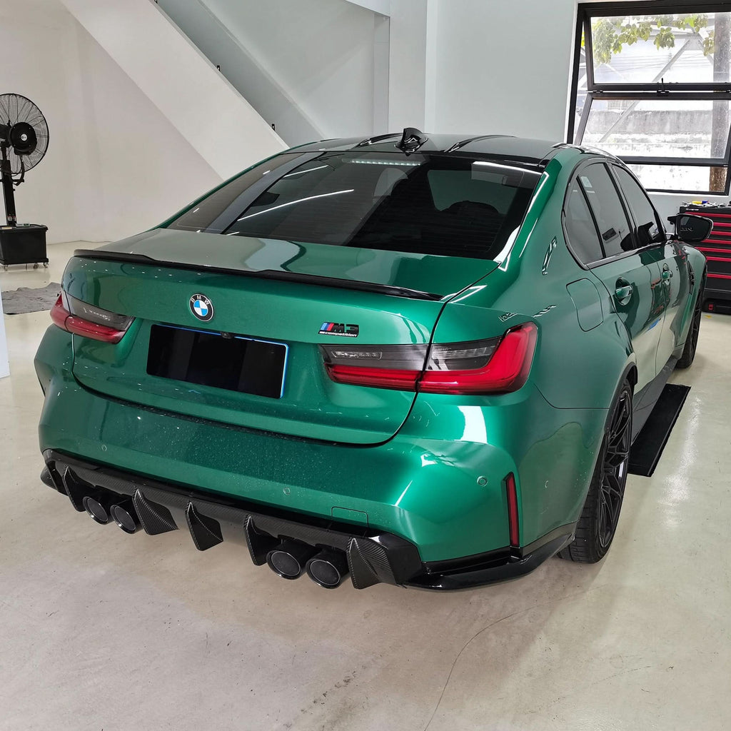 OEM Style Pre-Preg Carbon Fibre Boot Spoiler for BMW G82 M4 G22 4 Series 20-Present