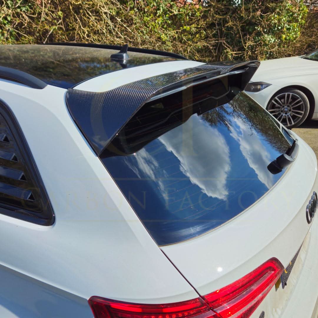 OT Style Carbon Fibre Roof Spoiler for Audi A3 S Line S3 RS3 Hatchback 13-20