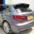 OT Style Carbon Fibre Roof Spoiler for Audi A3 S Line S3 RS3 Hatchback 13-20