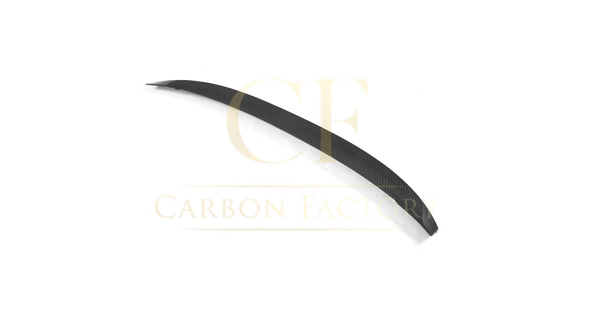 P Style Carbon Fibre Boot Spoiler for Audi A4 S4 B9 16-22