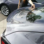 P Style Carbon Fibre Boot Spoiler for Tesla Model 3 16-23