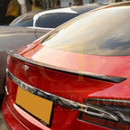 P Style Carbon Fibre Boot Spoiler for Tesla Model S 13-Present