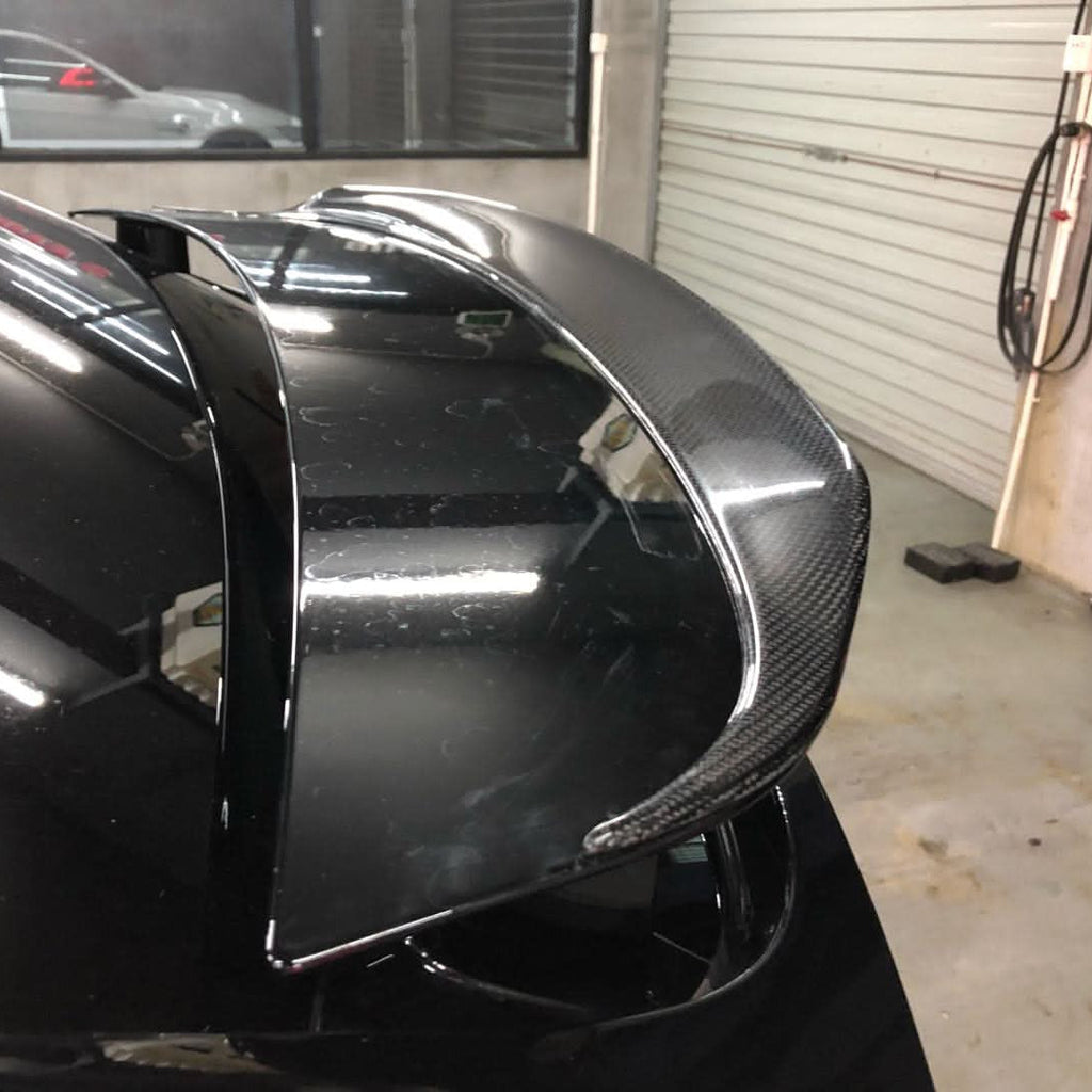 P Style Carbon Fibre Boot Spoiler for Tesla Model X 16-Present