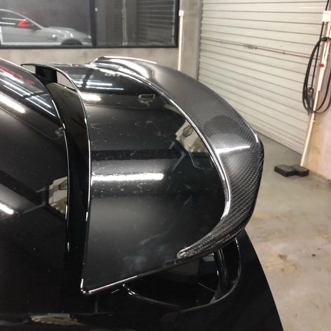 P Style Carbon Fibre Boot Spoiler for Tesla Model X 16-Present