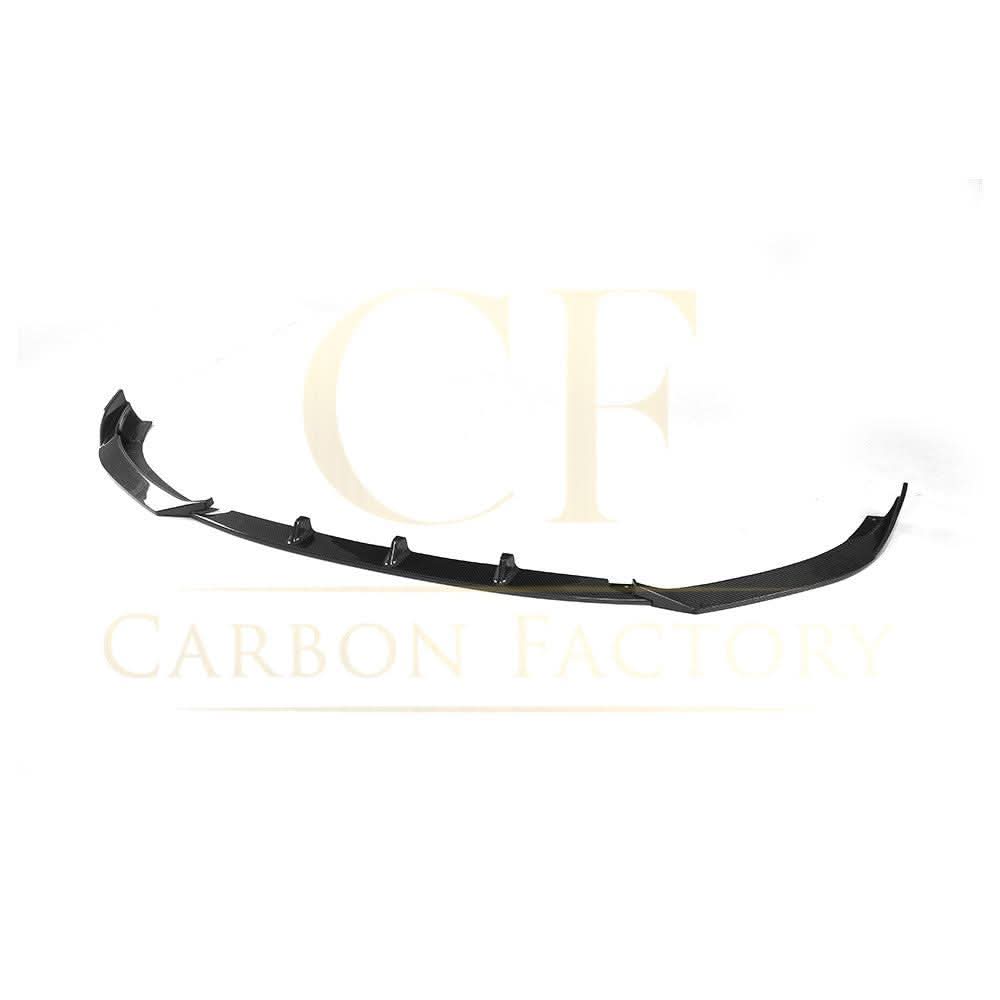 P Style Carbon Fibre Front Splitter for Audi A3 Saloon Non S Line 16-19