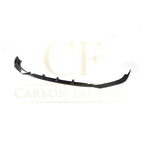 P Style Carbon Fibre Front Splitter for Audi A3 Saloon Non S Line 16-19