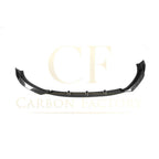 P Style Carbon Fibre Front Splitter for Audi A3 Saloon Non S Line 16-19