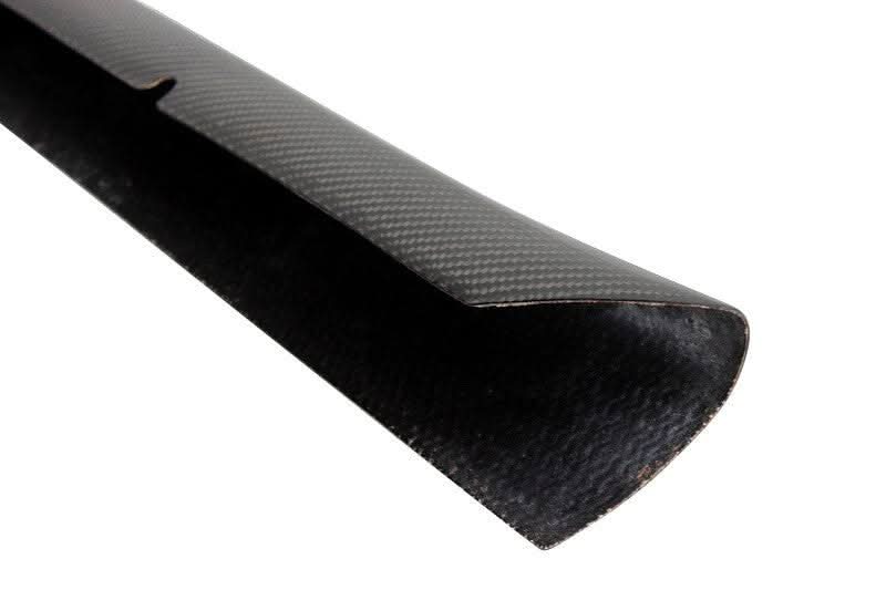 P Style Carbon Fibre Front Splitter for Audi A4 B8.5 Non S Line 13-15