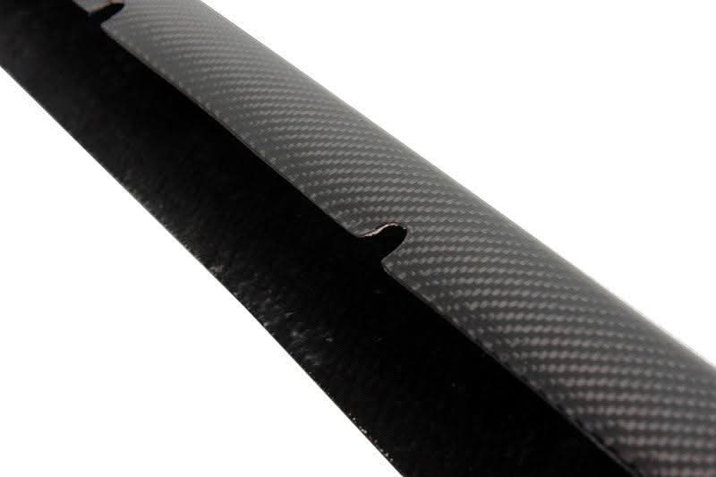 P Style Carbon Fibre Front Splitter for Audi A4 B8.5 Non S Line 13-15