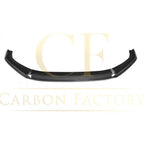 P Style Carbon Fibre Front Splitter for Audi A4 B9 S Line & S4 15-19