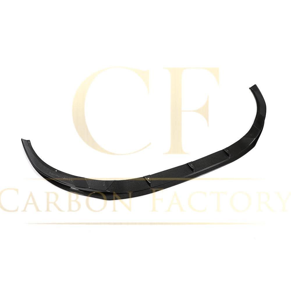 P Style Carbon Fibre Front Splitter for Audi A4 B9.5 S Line & S4 20-25