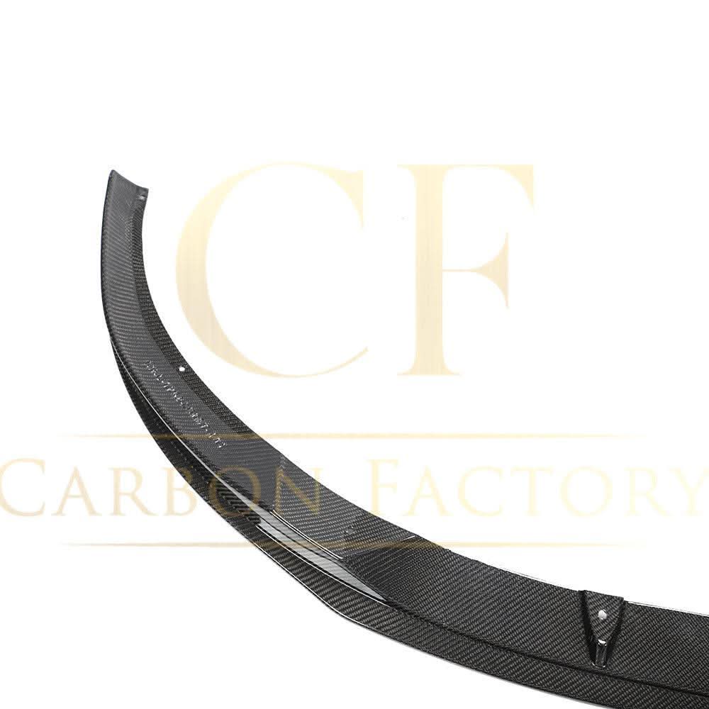 P Style Carbon Fibre Front Splitter for Audi A4 B9.5 S Line & S4 20-25