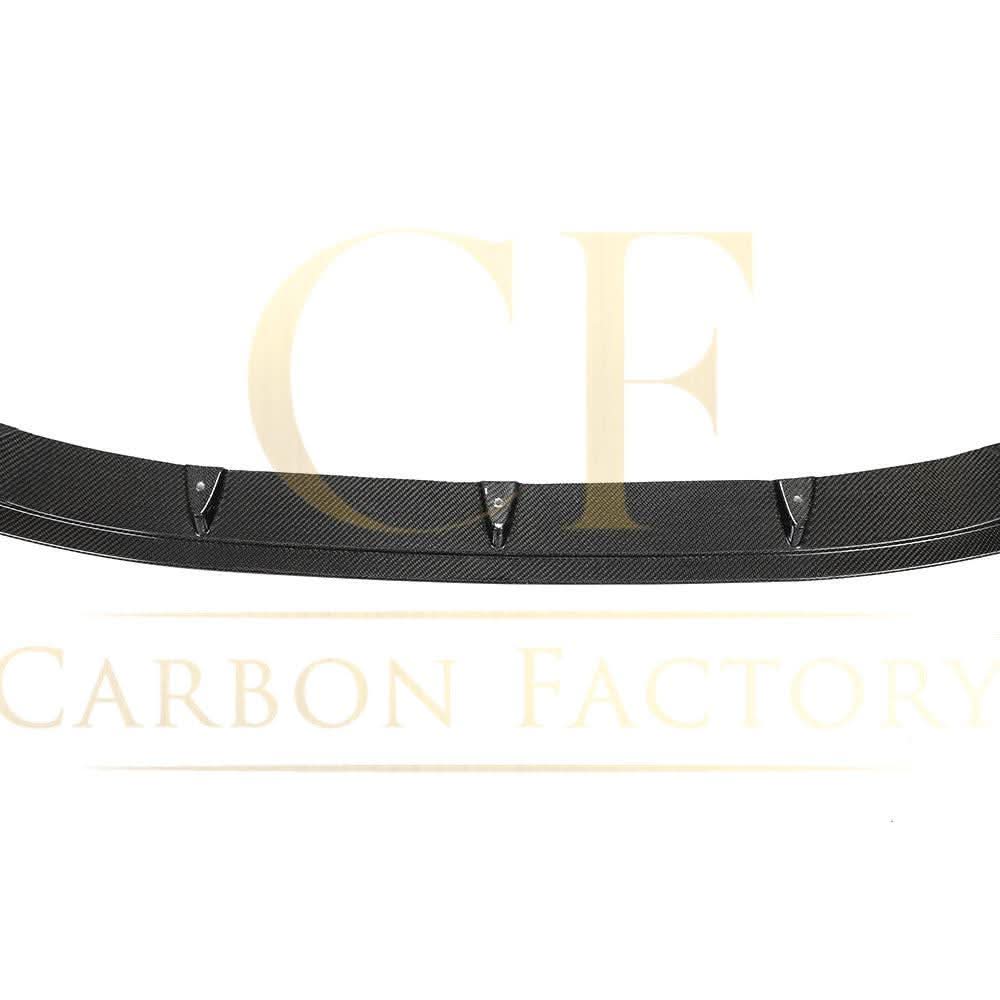 P Style Carbon Fibre Front Splitter for Audi A4 B9.5 S Line & S4 20-25