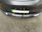 P Style Carbon Fibre Front Splitter for Tesla Model Y 19-23