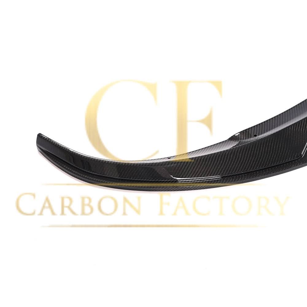 P Style Carbon Fibre Front Splitter for Tesla Model Y 19-23