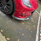 P Style Carbon Fibre Front Splitter for Tesla Model Y 19-23