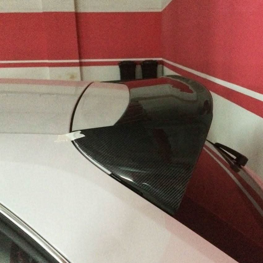 P Style Carbon Fibre Roof Spoiler for Audi A3 5 Door Hatchback 13-19