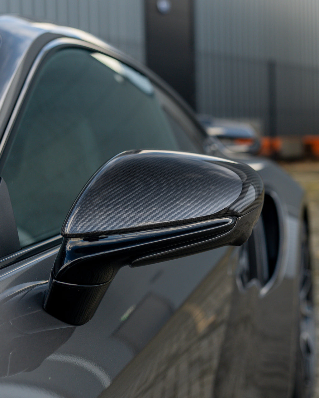 PORSCHE 911 992 CARBON FIBRE MIRRORS - (RHD ONLY)