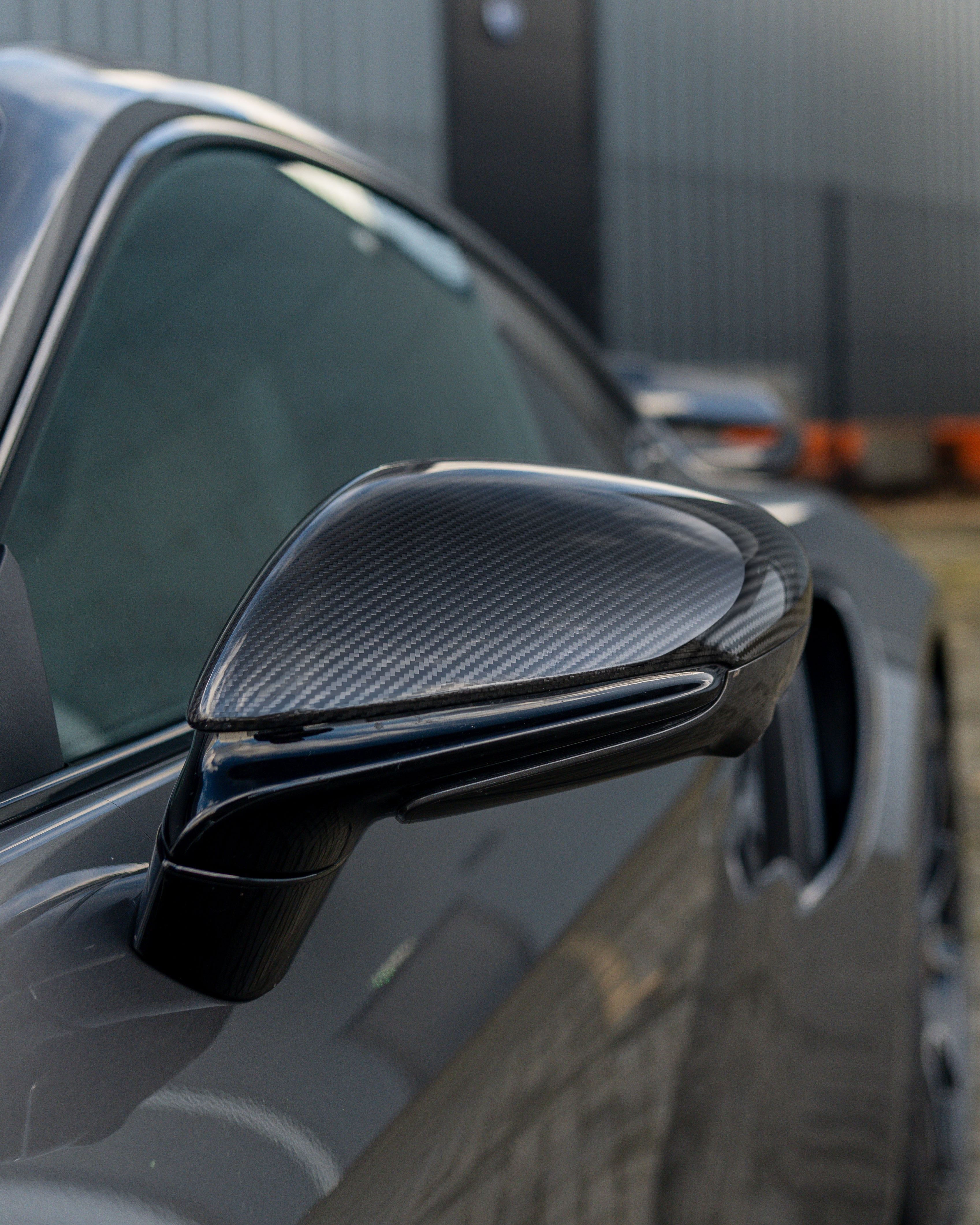 PORSCHE 911 992 CARBON FIBRE MIRRORS - (RHD ONLY)