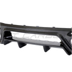PORSCHE 911 992 TURBO S CARBON FIBRE DIFFUSER - CT DESIGN