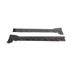 PORSCHE 911 992 TURBO S CARBON FIBRE SIDE SKIRTS - CT DESIGN