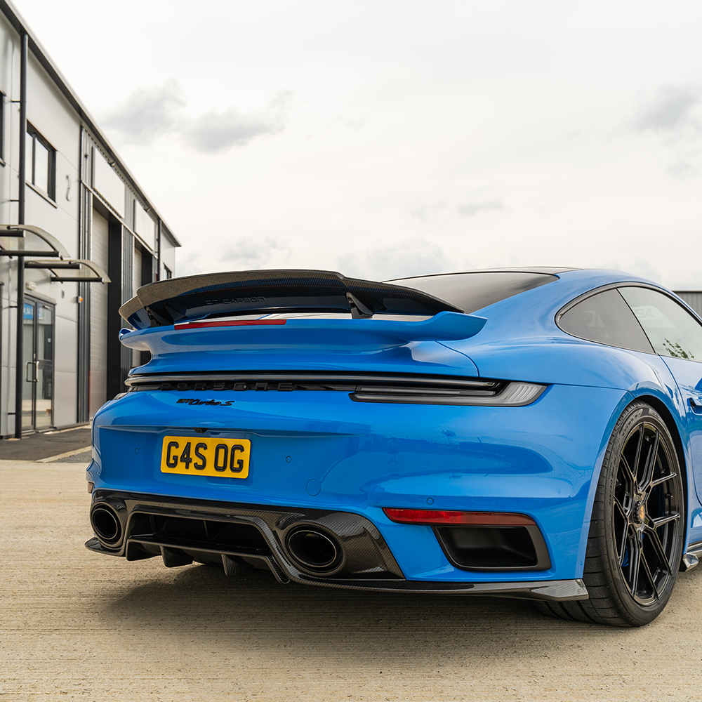 PORSCHE 911 (992) TURBO S 2020-2024 CARBON FIBRE SPOILER - CT DESIGN