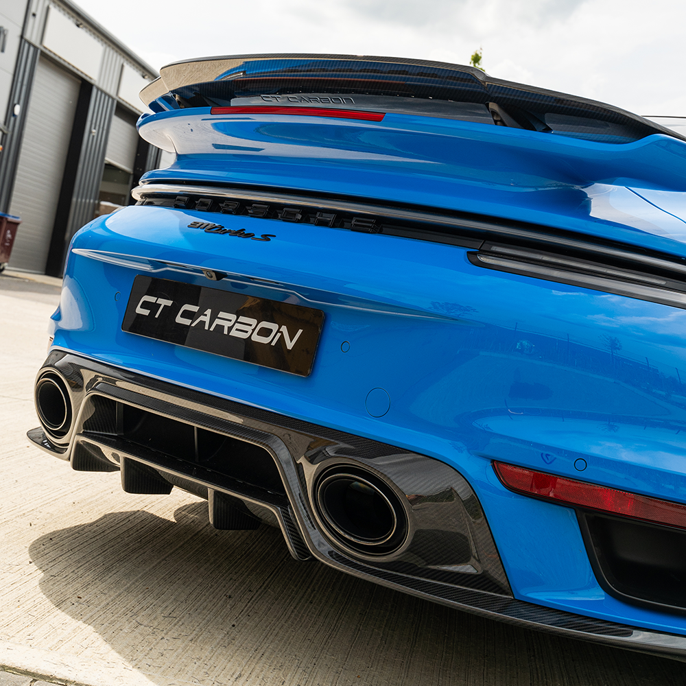 PORSCHE 911 (992) TURBO S 2020-2024 CARBON FIBRE SPOILER - CT DESIGN