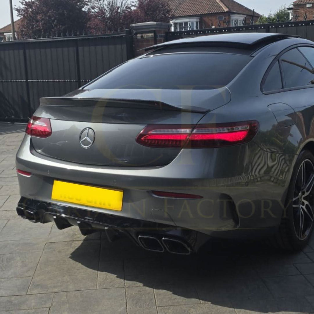 PSM Style Carbon Fibre Boot Spoiler for Mercedes Benz W213 E Class Saloon 16-23