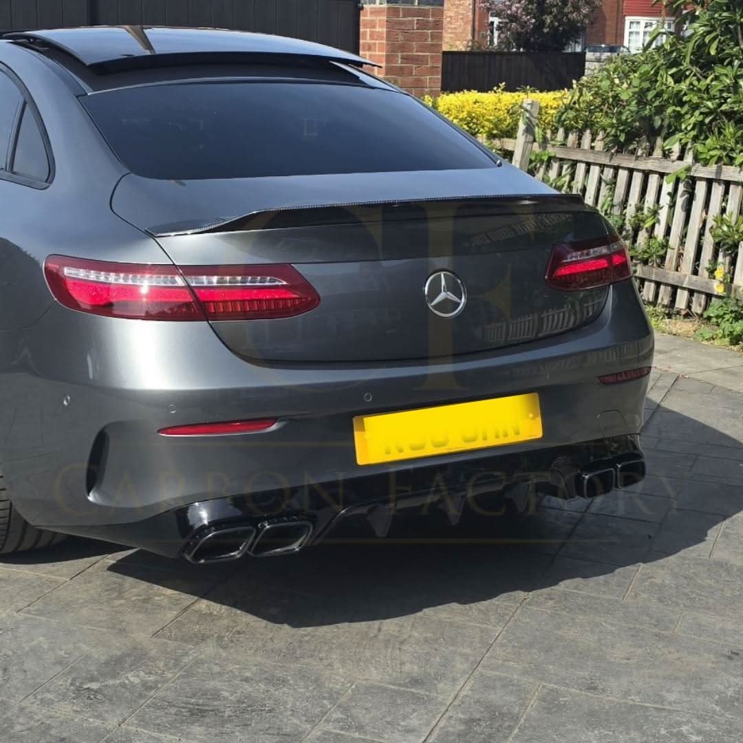 PSM Style Carbon Fibre Boot Spoiler for Mercedes Benz W213 E Class Saloon 16-23