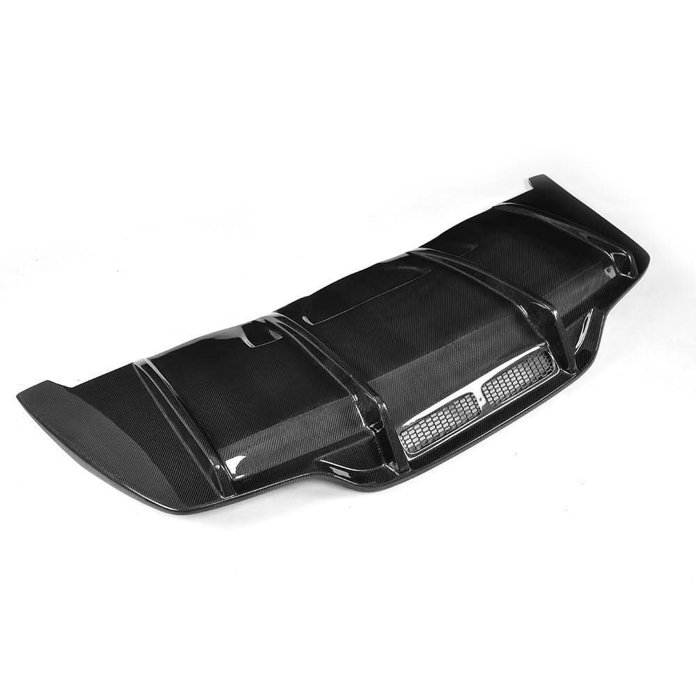 PSM Style Carbon Fibre Rear Diffuser for Mercedes W205 C Class Coupe & C63 2 Door 15-21
