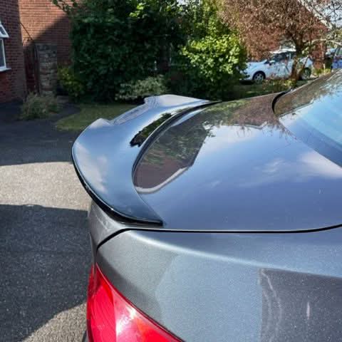PSM Style Gloss Black Boot Spoiler for BMW 3 Series F30 F80 Saloon inc M3 12-19