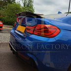 PSM Style Gloss Black Boot Spoiler for BMW 4 Series F36 Gran Coupe 14-20