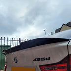 PSM Style Gloss Black Boot Spoiler for BMW 4 Series F36 Gran Coupe 14-20
