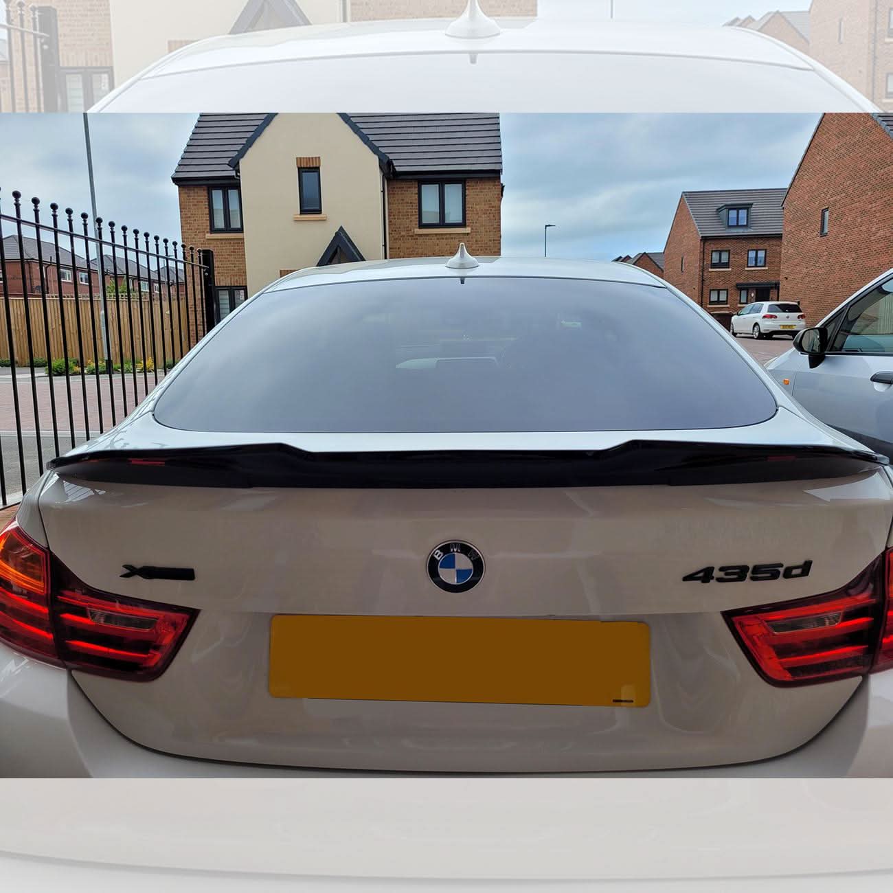 PSM Style Gloss Black Boot Spoiler for BMW 4 Series F36 Gran Coupe 14-20