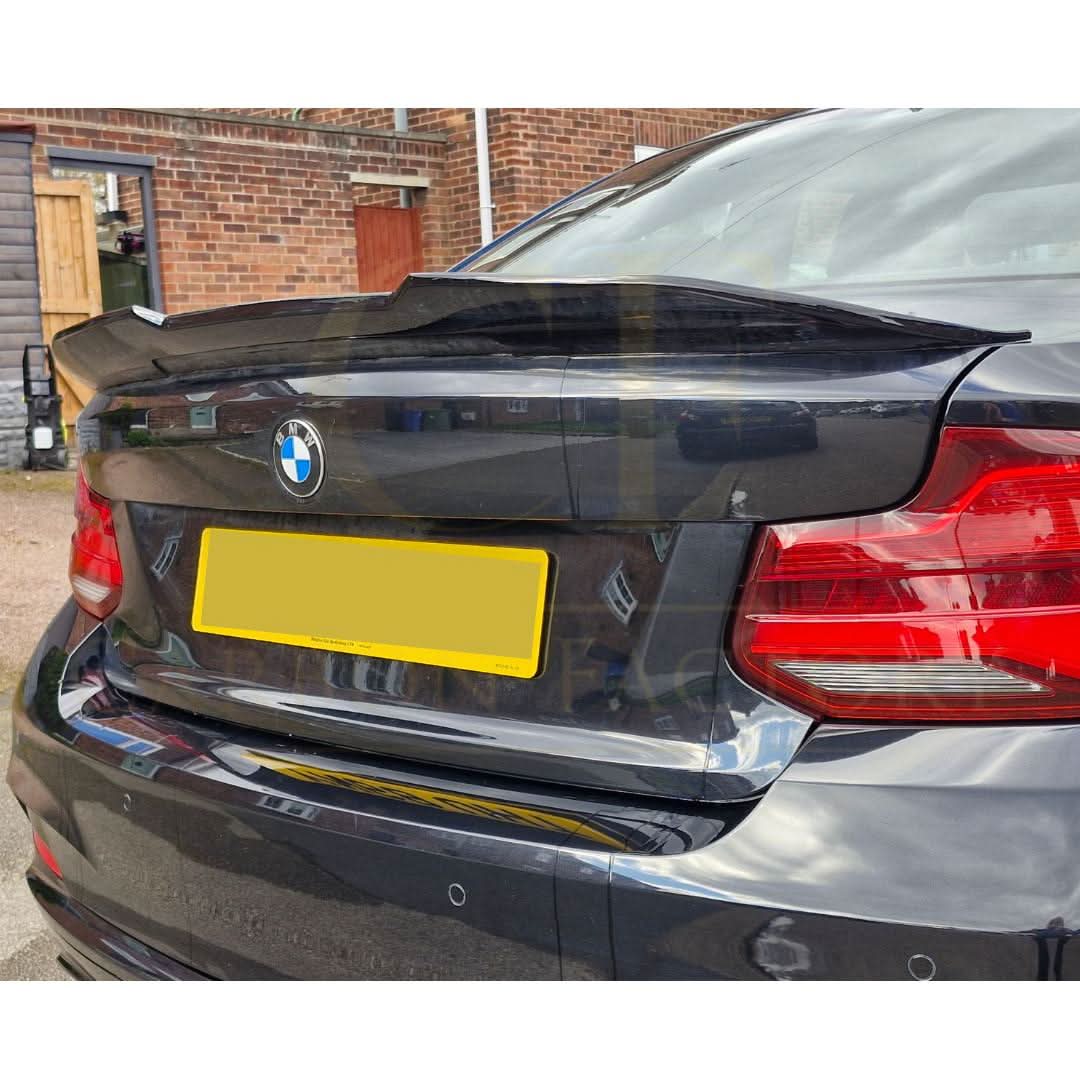 PSM Style Gloss Black Boot Spoiler for BMW F22 2 Series F87 M2 14-20