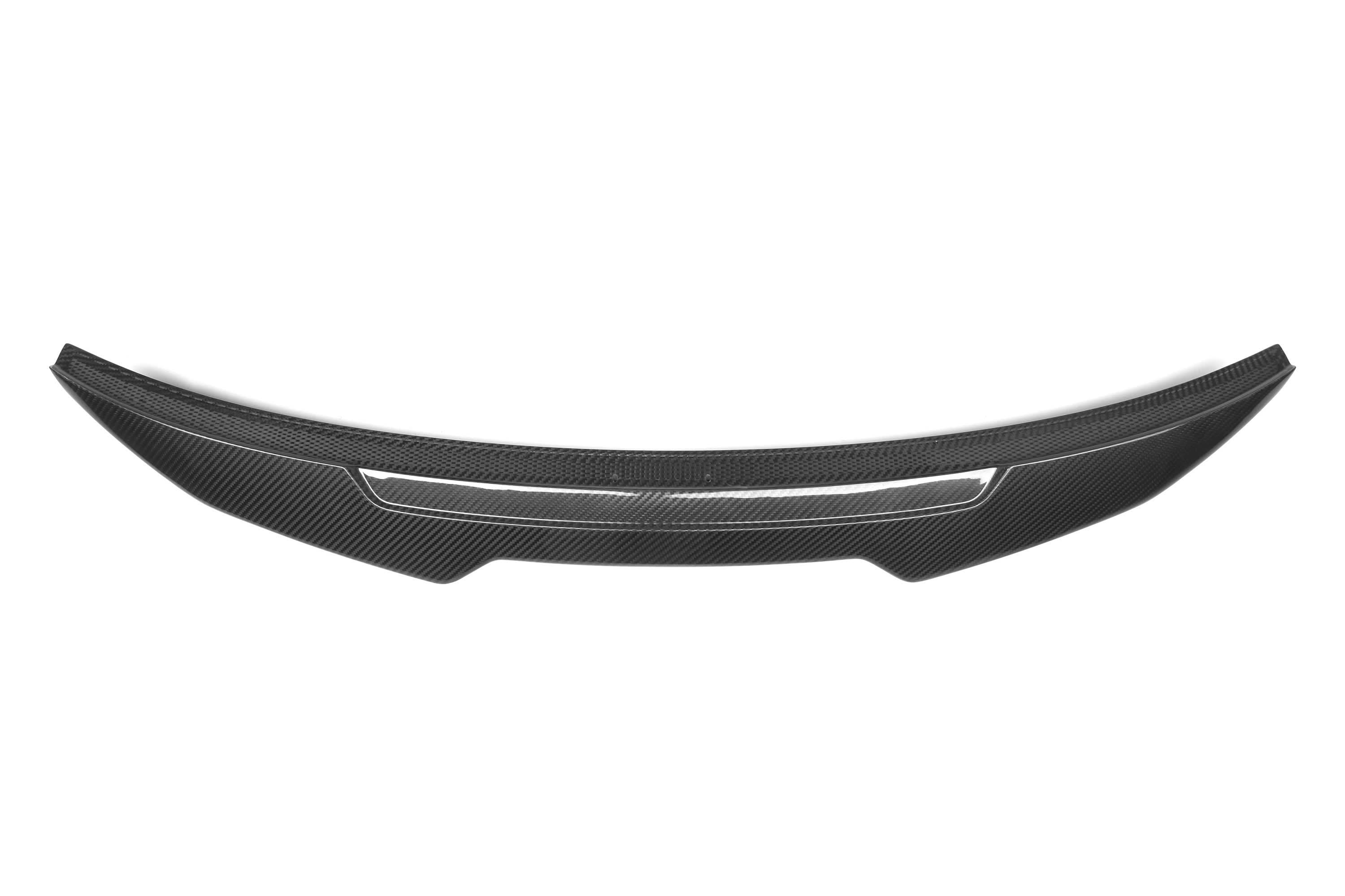 PSM Style Pre-Preg Carbon Fibre Boot Spoiler for Audi A3 S3 RS3 Saloon 13-20