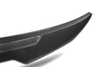 PSM Style Pre-Preg Carbon Fibre Boot Spoiler for Audi A3 S3 RS3 Saloon 13-20
