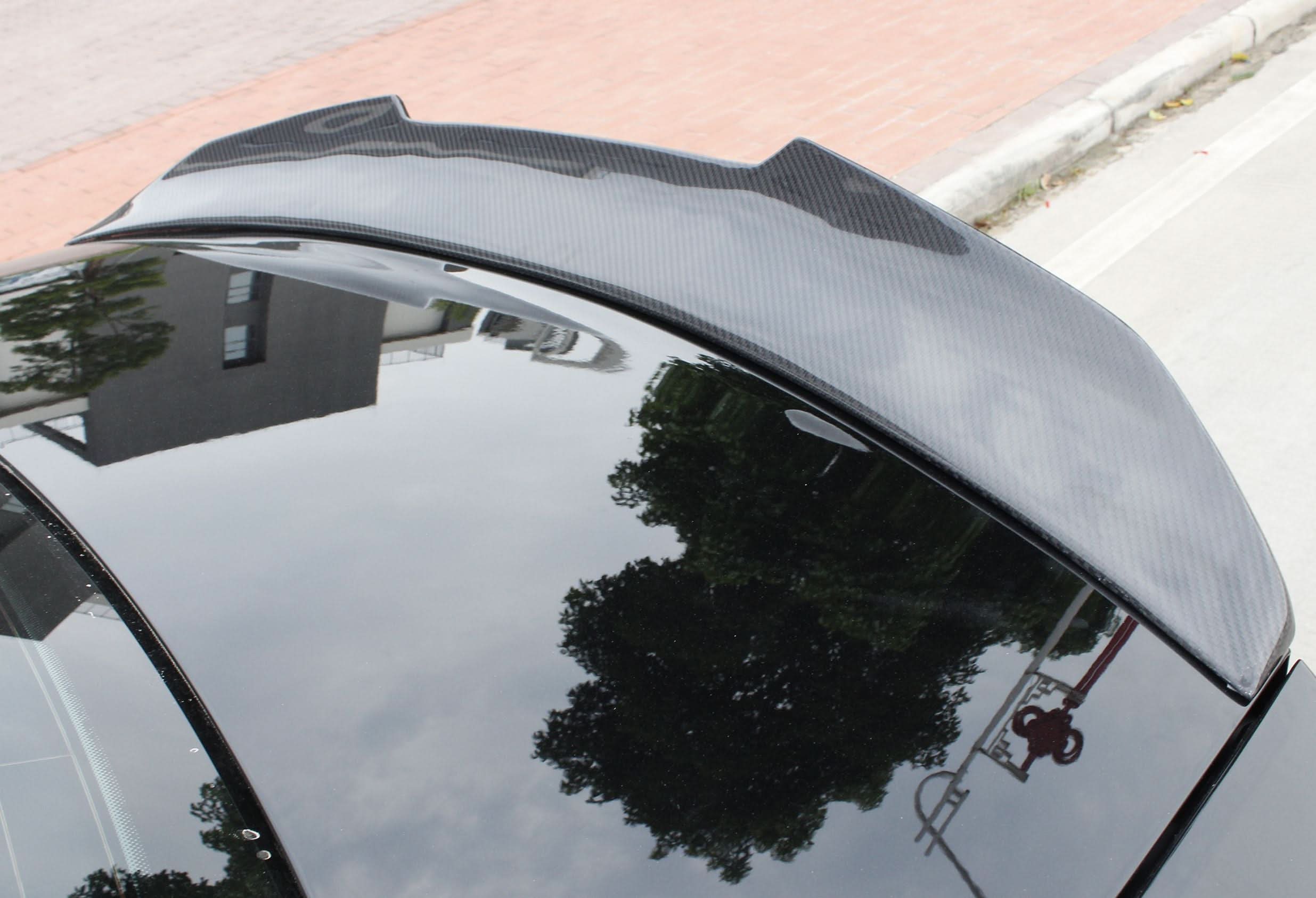 PSM Style Pre-Preg Carbon Fibre Boot Spoiler for Audi A3 S3 RS3 Saloon 13-20