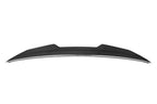 PSM Style Pre-Preg Carbon Fibre Boot Spoiler for Audi A3 S3 RS3 Saloon 13-20