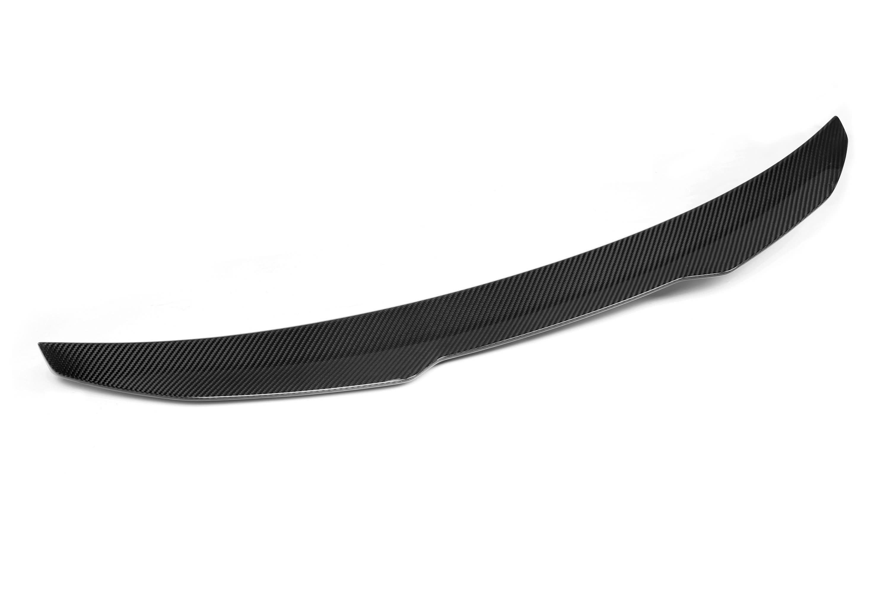 PSM Style Pre-Preg Carbon Fibre Boot Spoiler for Audi A3 S3 RS3 Saloon 13-20