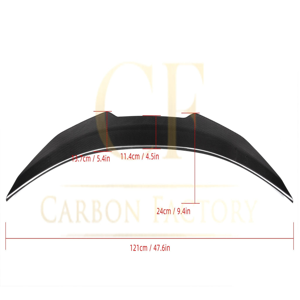 PSM Style Pre-Preg Carbon Fibre Boot Spoiler for Audi A4 S4 B9 16-22