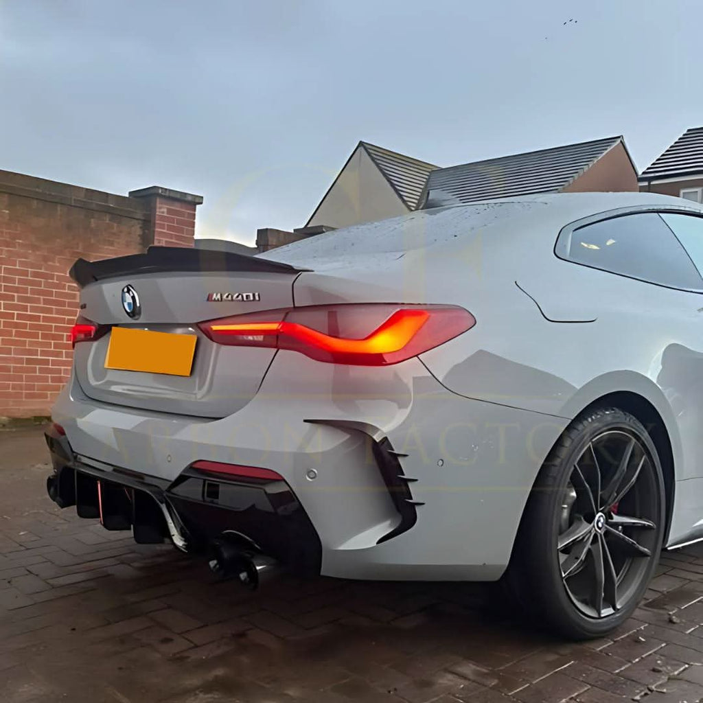 PSM Style Pre-Preg Carbon Fibre Boot Spoiler for BMW G82 M4 G22 4 Series 20-Present