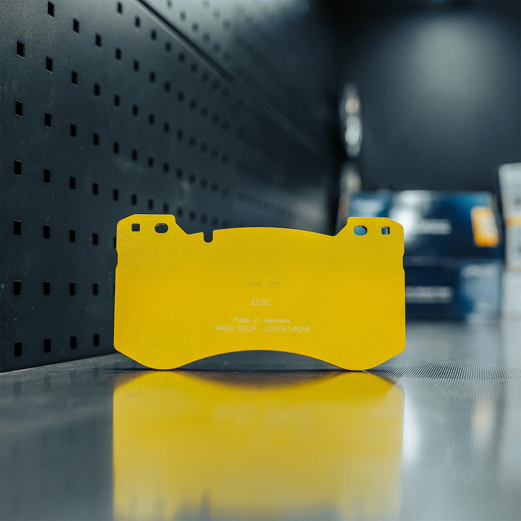 Pagid Racing RSL29 Front & Rear Brake Pads Set + MOTUL 660 Brake Fluid For BMW G8X M Vehicles (G87 M2, G80 M3 & G82 M4)