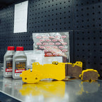 Pagid Racing RSL29 Front & Rear Brake Pads Set + MOTUL 660 Brake Fluid + HEL Lines For BMW G8X M Vehicles (G87 M2, G80 M3 & G82 M4)