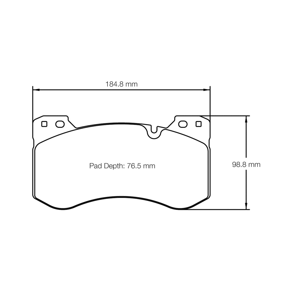 Pagid Racing RSL29 Front Brake Pads For BMW G8X M Vehicles (G87 M2, G80 M3 & G82 M4)