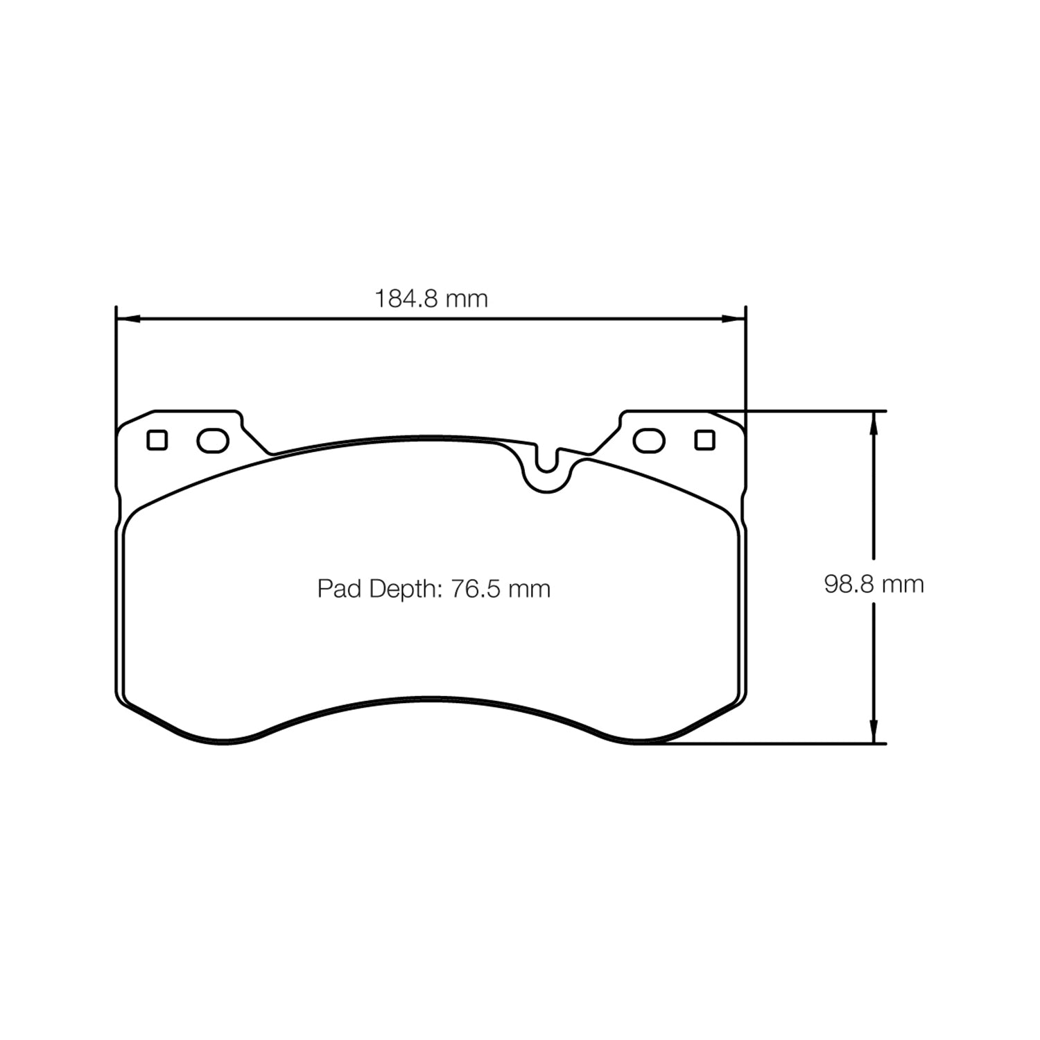 Pagid Racing RSL29 Front Brake Pads For BMW G8X M Vehicles (G87 M2, G80 M3 & G82 M4)