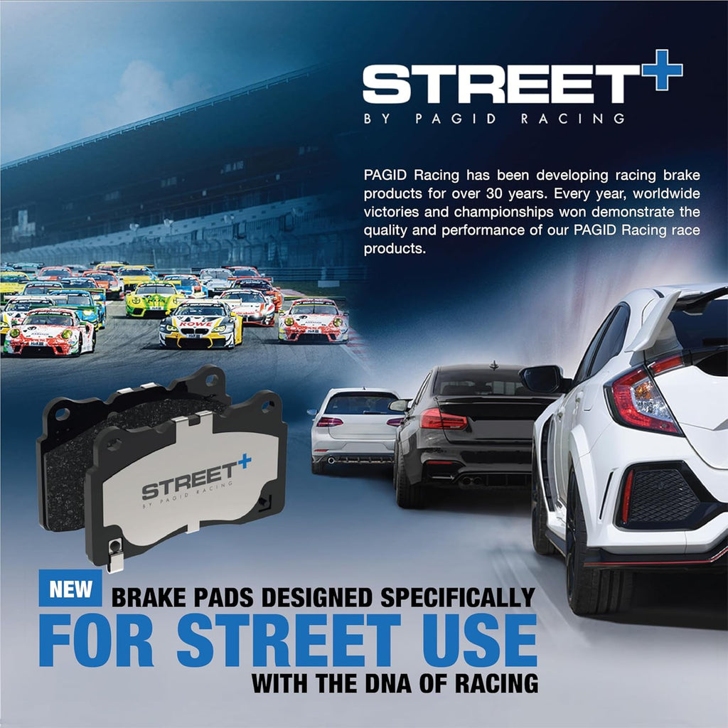 Pagid Street+ Rear Brake Pads For BMW G8X M Vehicles (G87 M2, G80 M3 & G82 M4)
