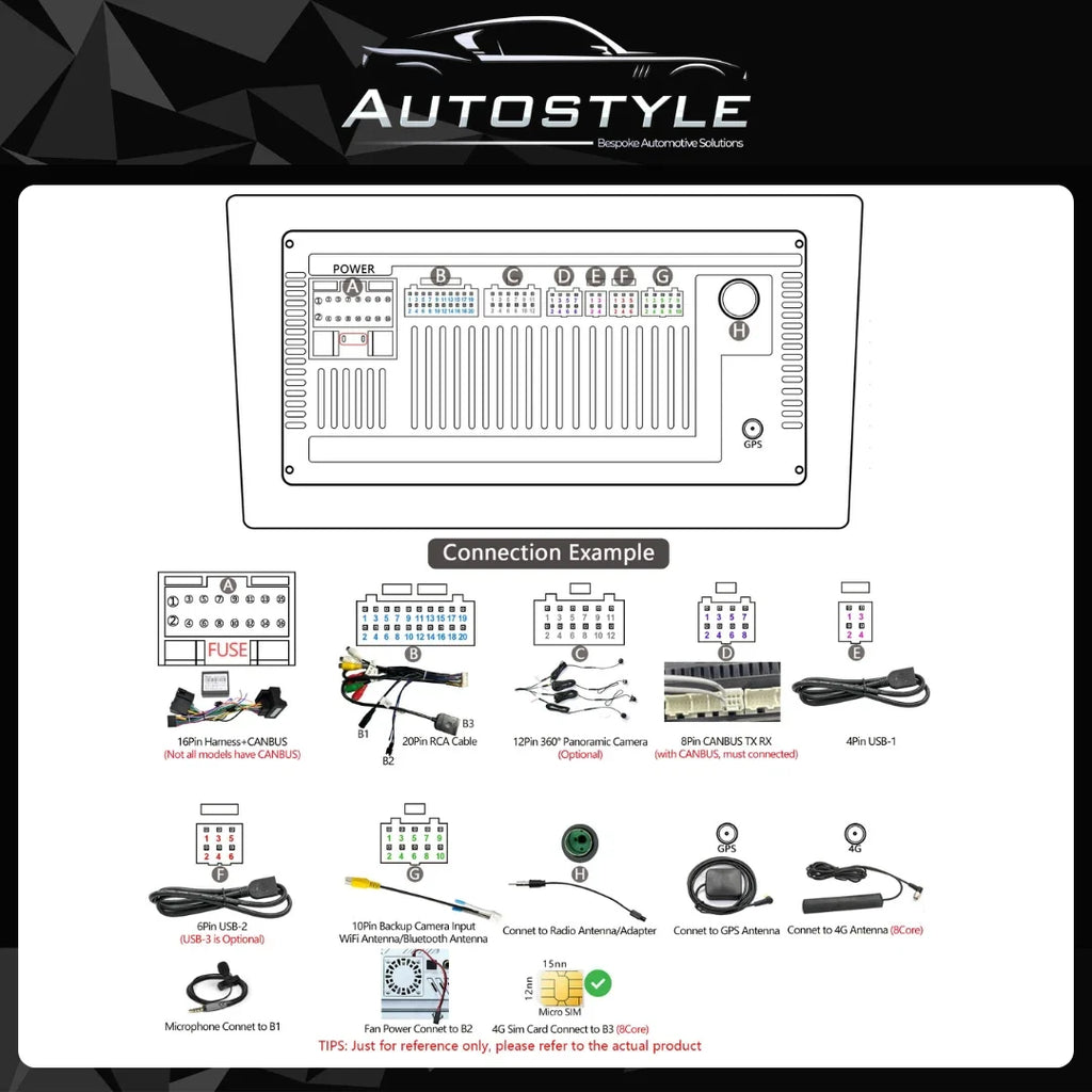 Peugeot 208 / 2008 / A94 / A9 Apple Carplay / Android Auto 10" Stereo Upgrade 2012-20